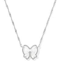 Rhodium - Ivory Pearl Mother