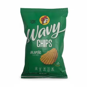 Buc-ee's Jalapeño Wavy Chips - Thick-Cut, Spicy Jalapeño Seasoned, Resealable Bag, Bold Flavor, Crispy & Crunchy Snack for Spice Lovers