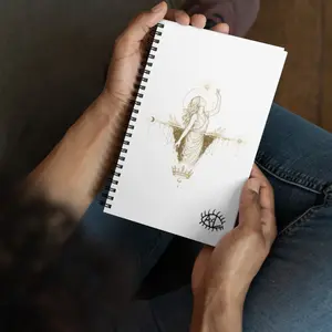Kore To Queen Spiral notebook (dot pages) Aura Luxe