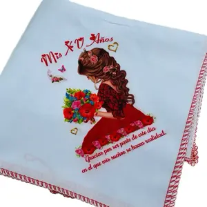 12pcs napkins, Quinceanera Favor, Recuerdos Para Quinceanera Tableware