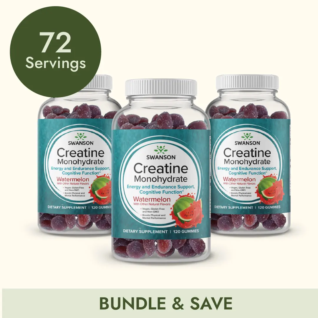 Creatine Monohydrate Gummies - Watermelon (3-Pack) Creatine Monohydrate Gummies - Watermelon (3-Pack)
