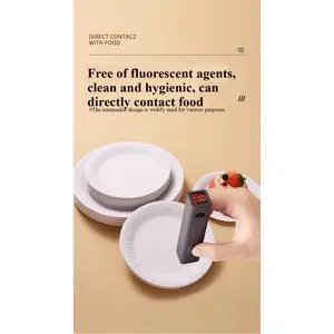 5pcs Disposable DIY meal trays, birthday cake plates, party paper plates, tableware, white goods, paintings, food snacks, picnic paper plates