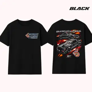 Grand National Nightlife Shirt, Muscle Car Graphic Tee, Classic Car Lovers Gift, 1987 Buick Grand National Design, Vintage Round Neck Tee