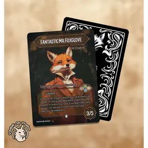 Mr. Foxglove | Custom Art Proxy — NEW Card Frame!