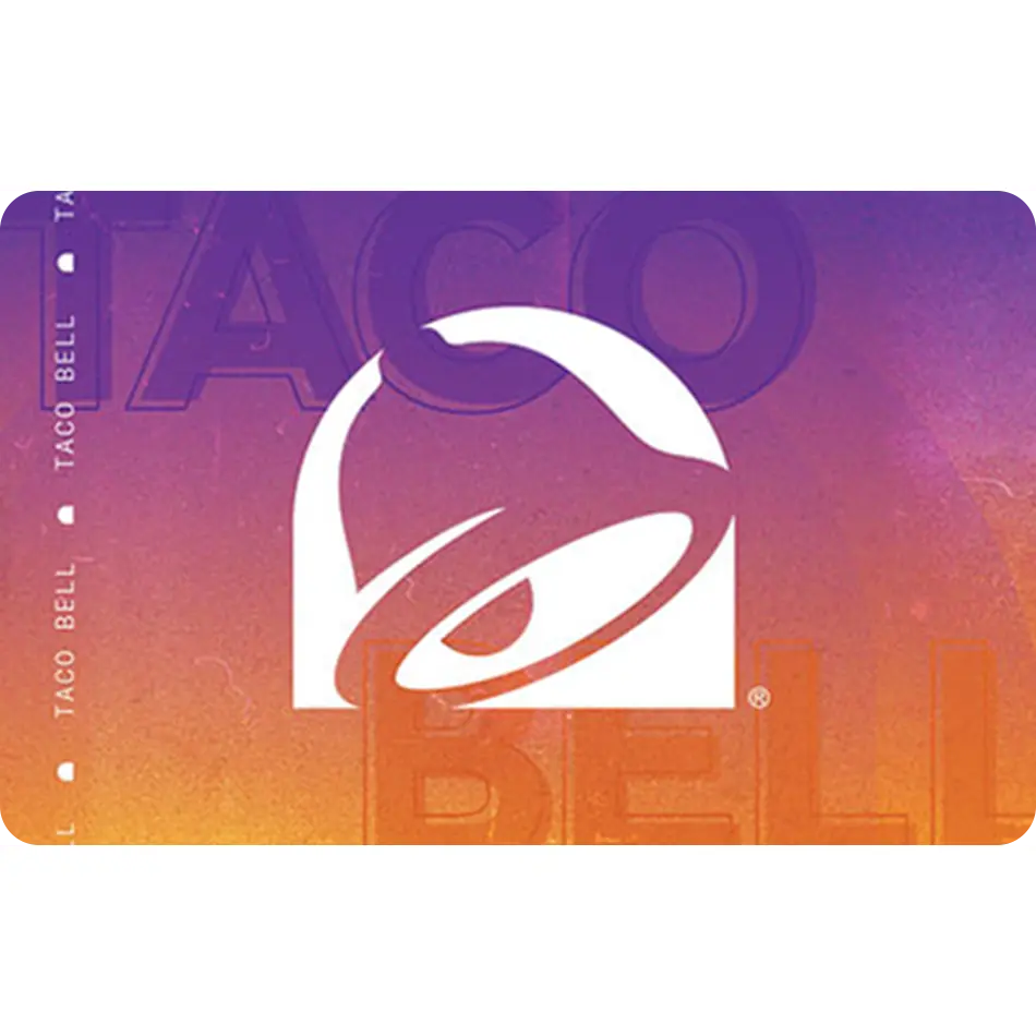 Taco Bell eGift Card | Tacos, Burritos, Nachos & Cravings