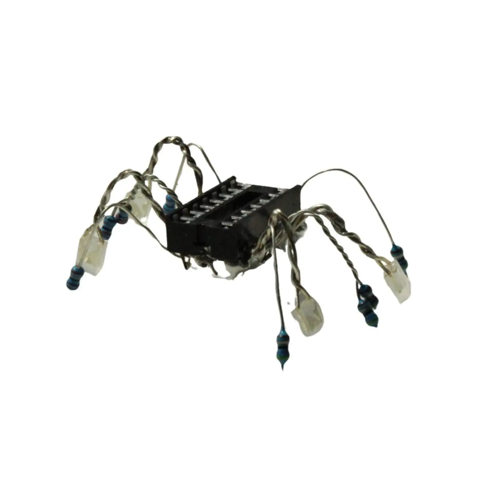 Spider Sculpture | Handcrafted with Synthesizer Components