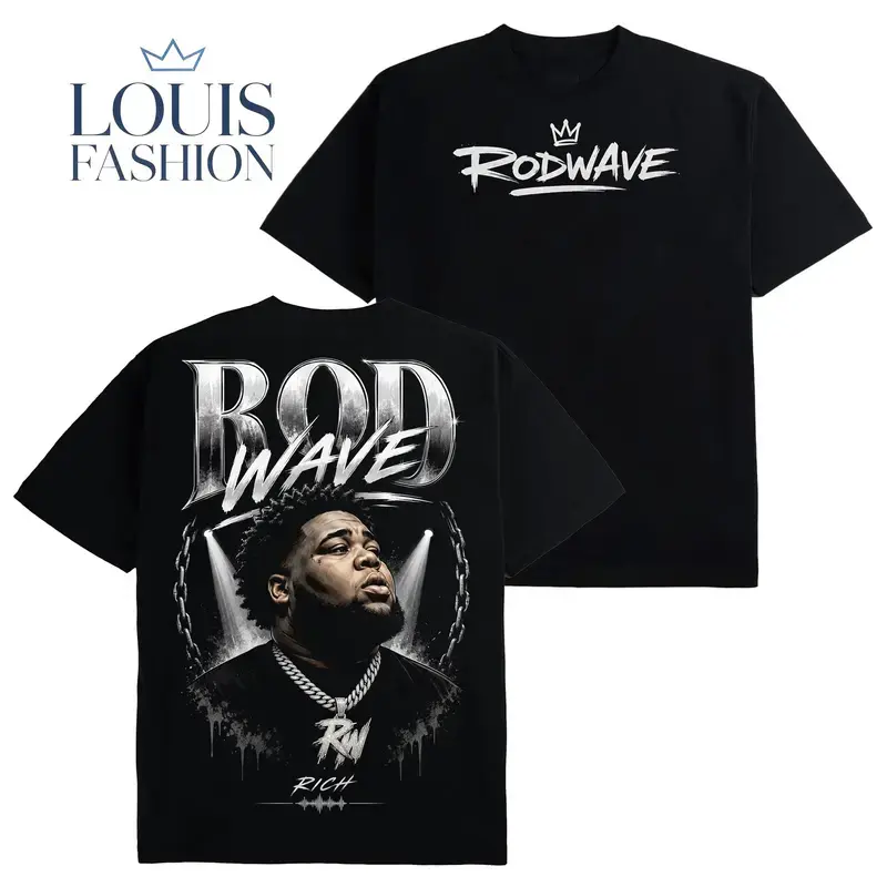 Rod Wave Don't Look Down Tour 2026 Shirt #31, Rod Wave Tour Dates T-Shirt Sweatshirt Hoodie, Double Sided Concert Graphic Tee, Rap Music Merch, Unisex Cotton Shirt, Gift for Fans
