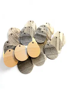 Easter Egg Cutouts - Egg Blanks with hole to hang as an ornament or garland, made from reclaimed wood Box Decor Decoration