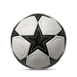 Premium PU Material Soccer Ball No. 5, Seamless Design for Competition & Training, Unisex Adult Use, Professional Quality