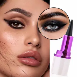 Waterproof Eyeliner Pen, 4 Colors Available, Rotating Design, Long-Lasting, Natural Look, Multi-Functional, Portable, Easy to Apply, Smudge-Proof