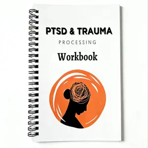 Ptsd Healing Journal, Trauma Recovery Workbook, Emotional Regulation Guide, Trigger Point Tracking, Mental Health Work Manual