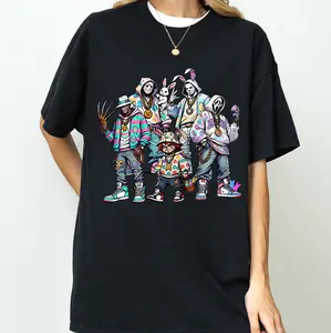 Easter Horror Crew Shirt - Creepy Easter Graphic Tee, Scary Easter T-Shirt, Horror Aesthetic Tee, Trendy Halloween & Easter Crossover Shirt