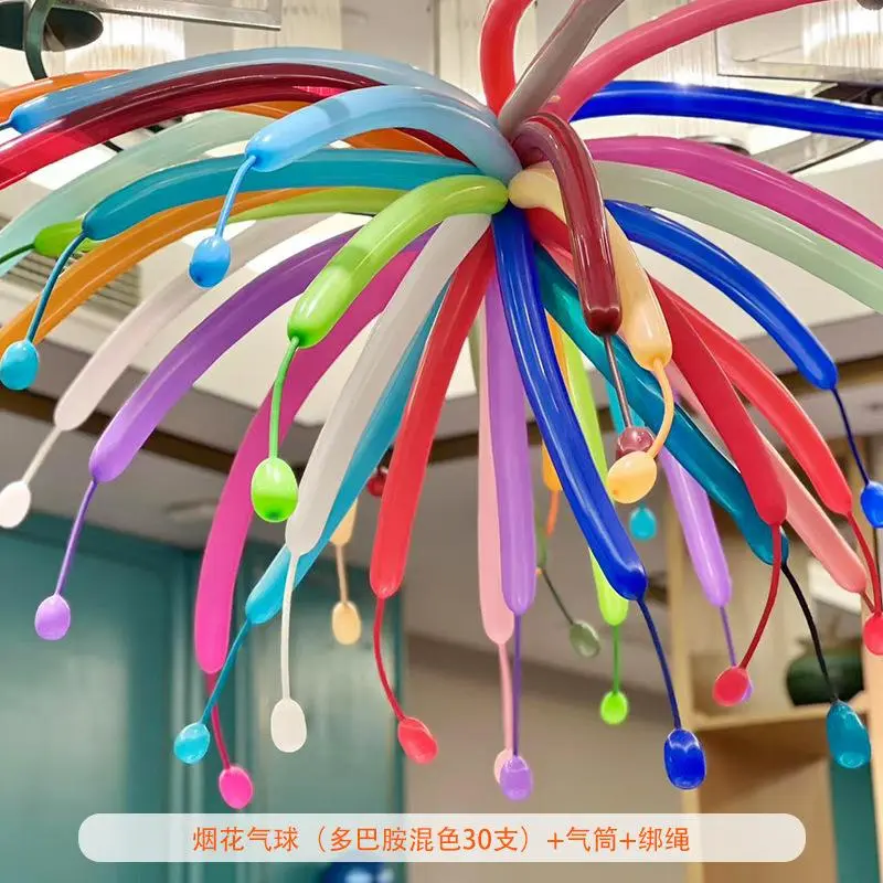 Fireworks balloons, colorful long balloons, graduation balloons, birthday decoration balloons, atmosphere-enhancing dopamine balloons Fireworks balloons, colorful long balloons, graduation balloons, birthday decoration balloons, atmosphere-enhancing dopamine balloons