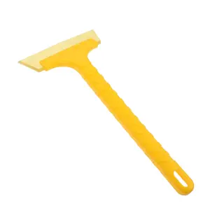 Car Snow Shovel, Car Window Stainless Steel Ice Scraper, Winter Automotive Tool, Large Rubber Snow Brush, Essential Car Accessories