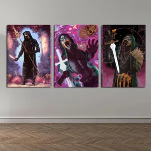 Set of 3 Sleep Token Even In Arcadia Tour 2025 Print Poster, Music Artwork,  framed Painting,Modern Artwork for Living Room Dormitory Wall Home Decoration
