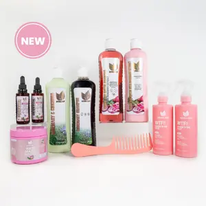 NEW YEAR'S MEGA BUNDLE: 10 Products for Celebrations - Onion Shampoo, Treatment, Serums, Rosemary Shampoo, Treatment, Frizz Sprays, Hair Mask, Comb