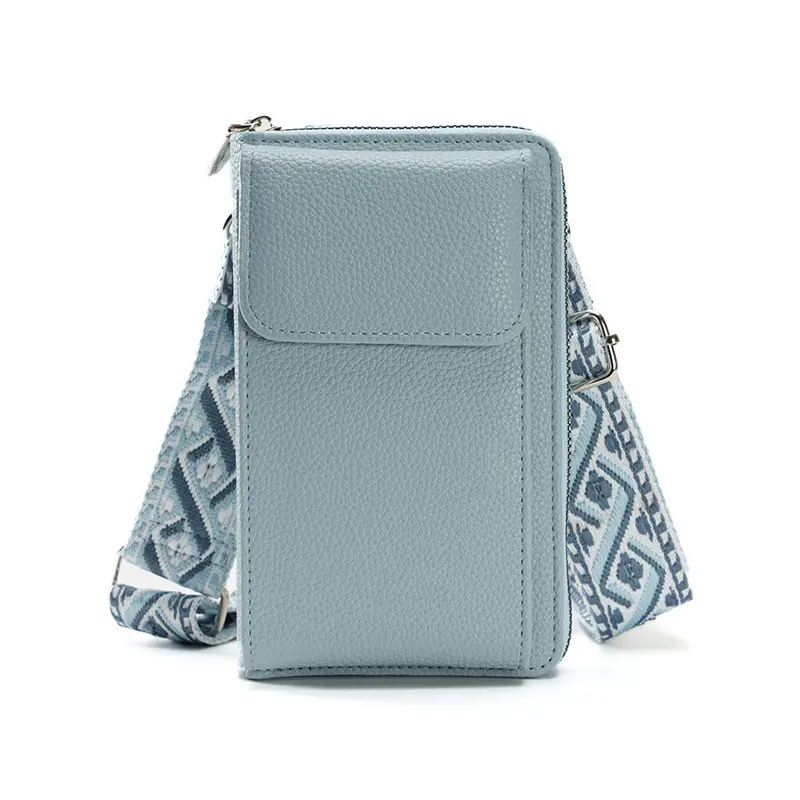Blue phone bag