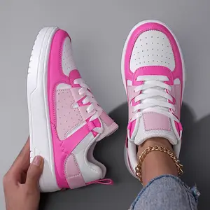 Women's shoes Closed Runner Trainer Sports Shoes Training Athletic Footwear Boy Walking Shoes workout white sneakers