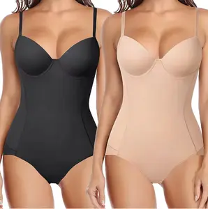 Summer ultra-thin one-piece shapewear for women, postpartum body shaping, seamless tummy control slimming underwear, no need to wear a bra