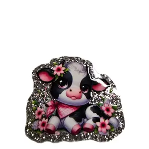 Glitter Resin Planar Flatbacks