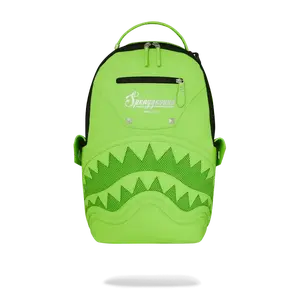 Sprayground Green Meanie DLXSV Backpack