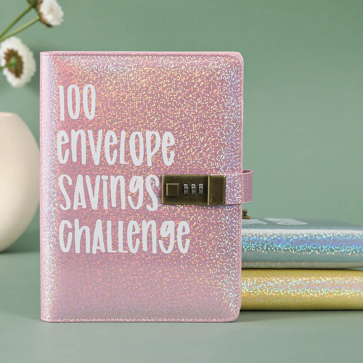 100 Envelopes Money Saving Challenge Budget Binder with Password Lock Budget Planner Saving Money
