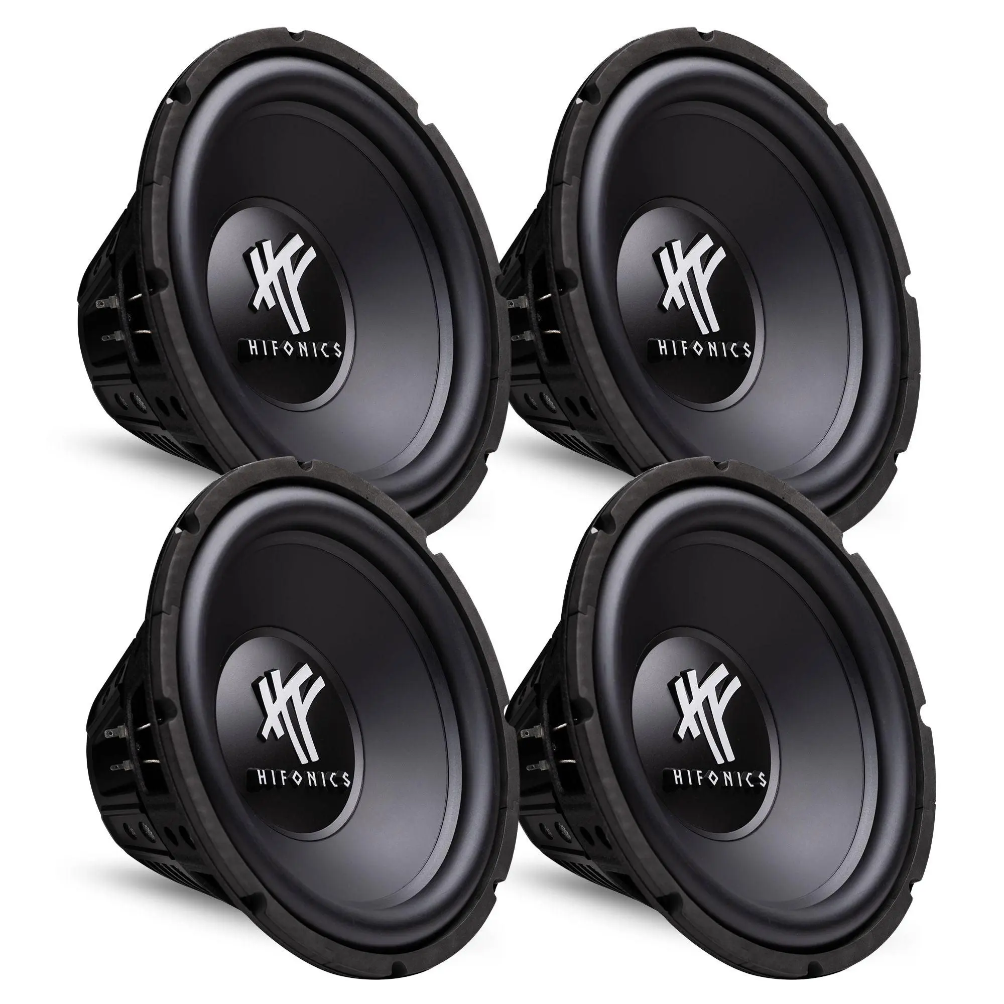 4) HIFONICS HFX12D4 12" 2400W Car Audio DVC Subwoofers Power Bass Subwoofers 4) HIFONICS HFX12D4 12" 2400W Car Audio DVC Subwoofers Power Bass Subwoofers