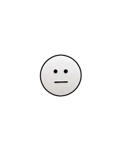 "Not So Smiley" Pin