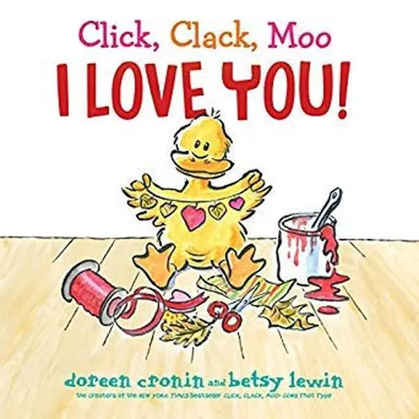 USED Book - Click, Clack, Moo I Love You! by Doreen Cronin (Paperback)