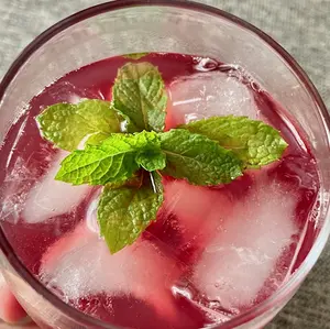 Hibiscus Breeze Cold Brew Tea Bag with easy to follow recipes to craft tea & lemonade, cocktails and mocktails