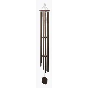 GRANDFATHER CLOCK WIND CHIME ~ Large Bronze Finished 78 inch Amish Handmade in USA