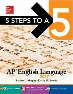 USED-5 Steps to a 5: AP English Language 2017 (McGraw-Hill 5 Steps to A 5) by Barbara L. Murphy (Paperback)