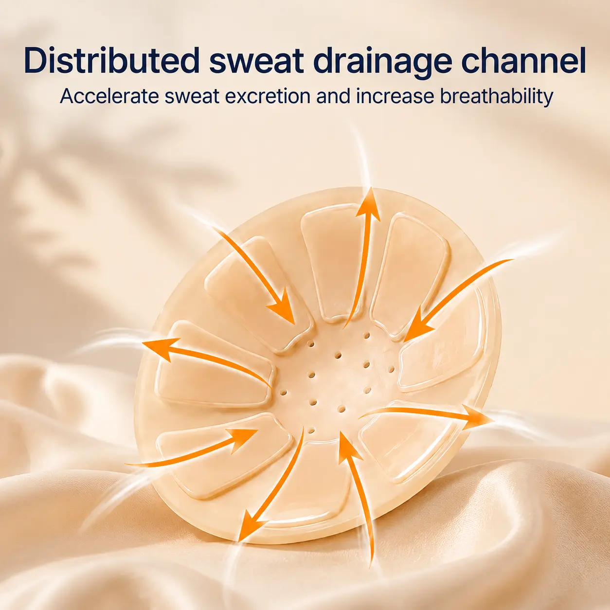 Women's Reusable Petal Nipple Covers, Breathable Seamless Adhesive Pasties (Bra Accessory)