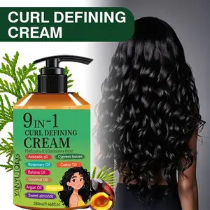 9-in-1 Curl Cream | Combines multiple hair care benefits in one formula, providing hydration and nourishment while shaping curls, enhancing bounce and definition, and making everyday styling easier. Hydrating