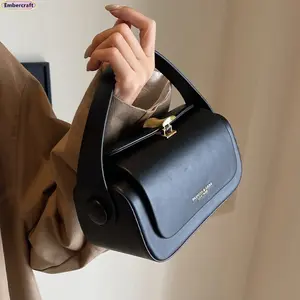Women's High-End Korean Style Small Square Box Bag, Portable Crossbody Shoulder Messenger Bag, Fashionable Spring Summer Handbag for Everyday Wear Travel, Crossbody Bag For Women
