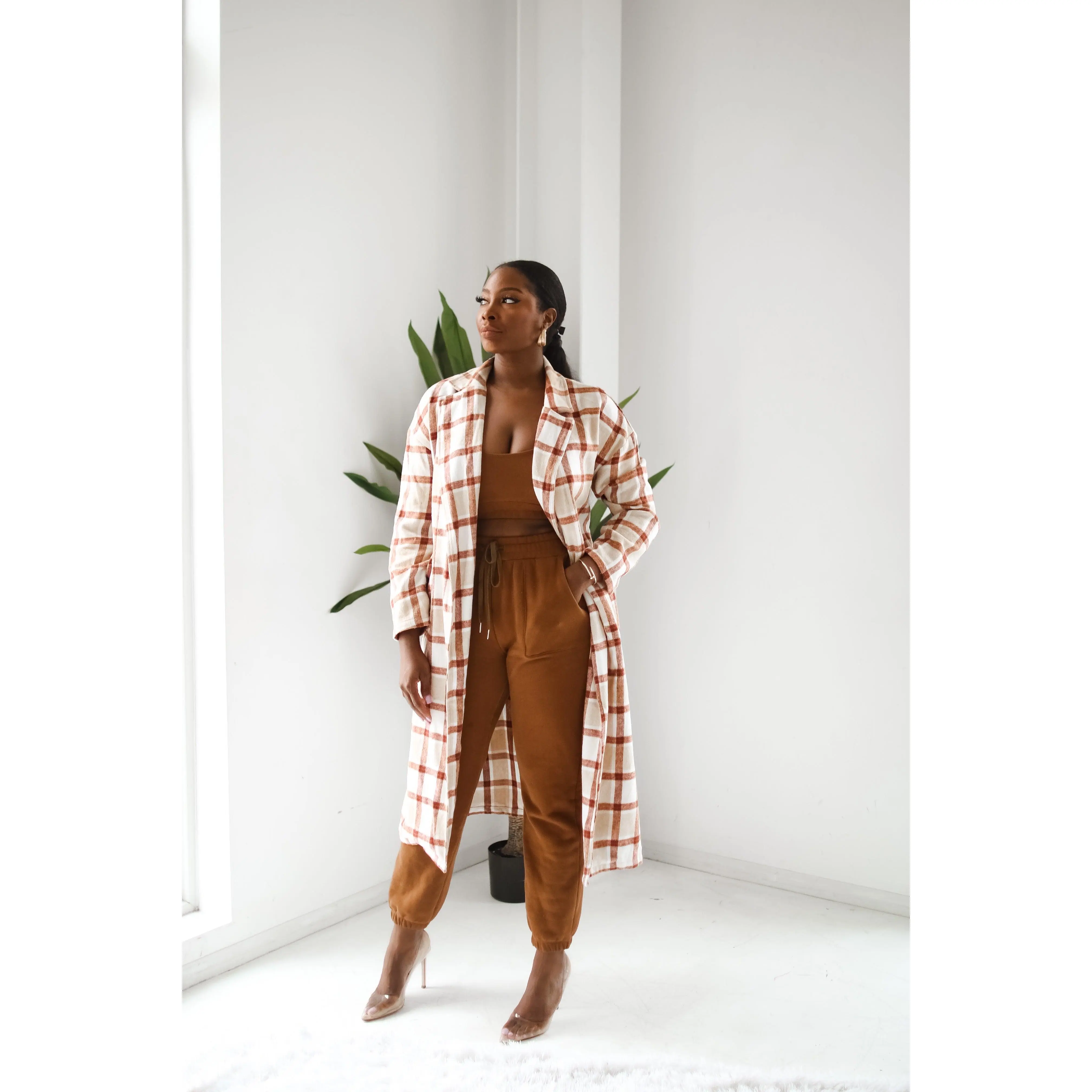 Daring Plaid Tunic