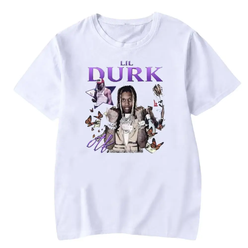 Lil Durk Fan Graphic Tee – Vintage Rock Band Unisex T-Shirt