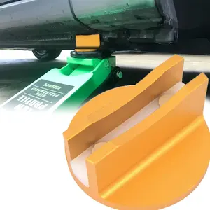 Universal Aluminum Grooved Magnetic Jack Pad, Jacking Puck Pinch Weld Frame Rai Adapter, Oil Change Mush Haves, Change Tire Repair Tires Oil Must Have, for Ca SUV Truck Pickup Sedan MPV Wagon,