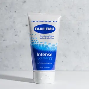 BLUE-EMU Intense Foot Therapy Cream for Dry Skin and Tired Feet - 5oz