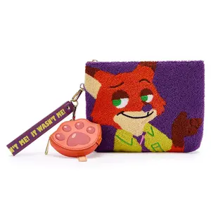 Disney Store Nick Wilde Wristlet and Bag Charm Set – Zootopia 2 - Exclusive