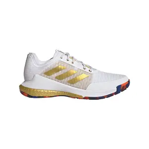 adidas Womens Crazyflight Volleyball Volleyball Sneakers Shoes - White