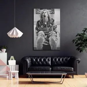 Humorous Black And White Dumb And Dumber  Wall Art Poster Creates a Calming Atmosphere in Any Room of Your Home Fresh Decor for Living Room Bathroom or Office Decoration Photo