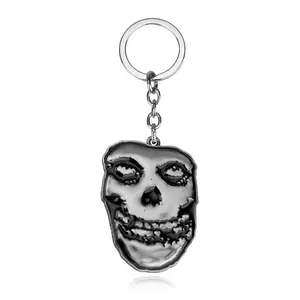 Skull Alloy Car Keychain Car Key Ring Men's Pendant Creative Includes a sturdy metal ring to keep keys safe while showing off your unique style.