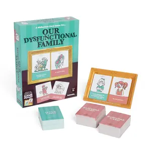 Our Dysfunctional Family by Relatable - The Funny Family Games Pick That Puts the Fun in Dysfunctional. A Family Game Night Staple for Ages 8+ - Includes 300 Cards and 1 Frame.