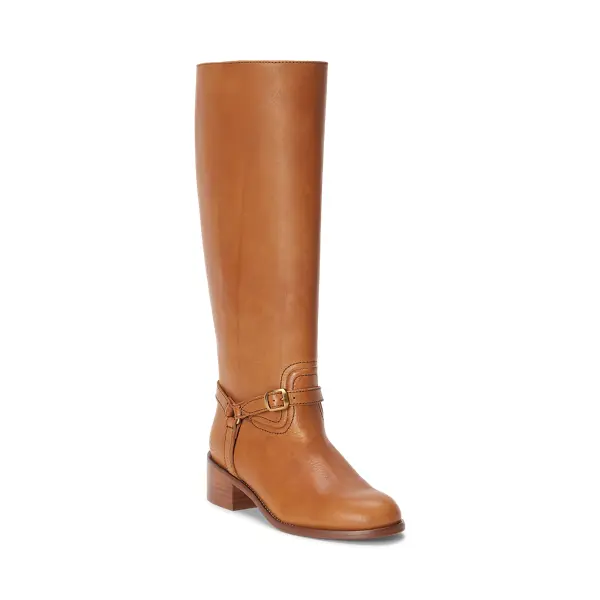 Polo Ralph Lauren - Harness Burnished Leather Riding Boot