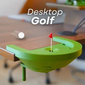 New desktop golf game 3D printed toy ornament for golf enthusiasts, suitable for office decoration, perfect gift for fathers and colleagues, changing boring offices