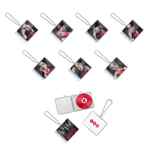 Arirang Acrylic Keychain, Bulletproof Boys Album Merchandise, Kpop Boy Group Miniature Album CD Keychain, Army Keychain, Gift For Fans, Gift For Music Lovers