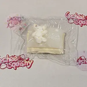 Hahajing TabaSquishy HAHAJING Squishy Toy Handmade Squishy Stress Relief Toys Taba squishy - Lychee Squishy