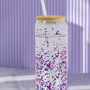 25 oz snowglobe glass cups