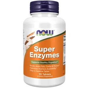 Super Enzymes 90 Tabs by Now Foods